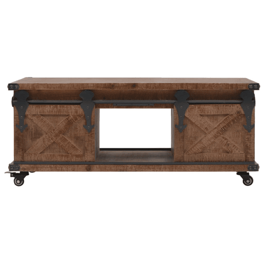 Mesa de Centro, Mesa baixa, em madeira de abeto maciça 91x51x38 cm castanho Mesa de Centro, Mesa baixa, em madeira de abeto maciça 91x51x38 cm castanho