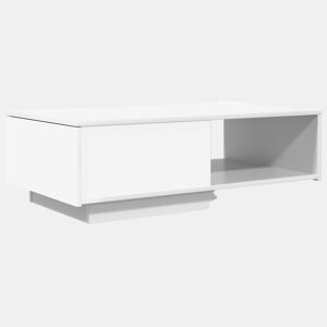 Mesa de Centro, Mesa baixa, Branco 95 x 55 x 31 cm Madeira processada