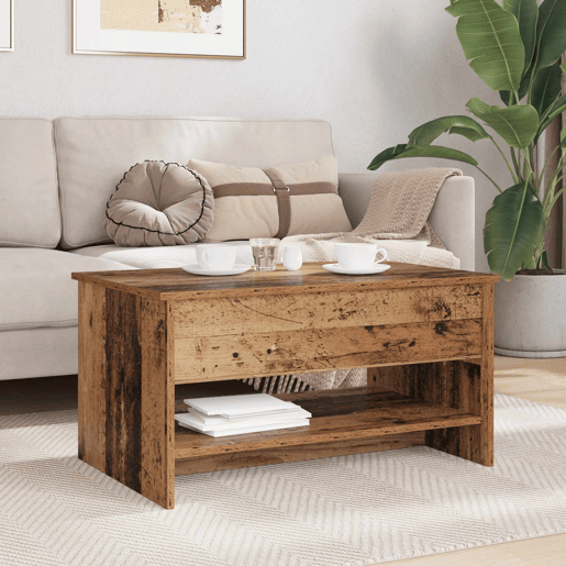Mesa de Centro, Mesa baixa, Madeira Antiga 80 x 50,5 x 41,5 cm