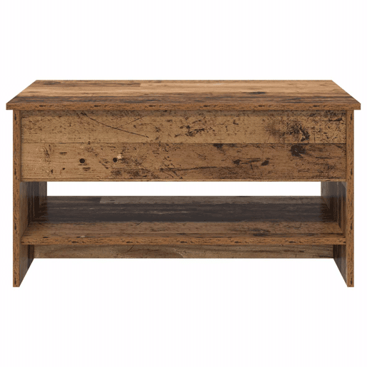Mesa de Centro, Mesa baixa, Madeira Antiga 80 x 50,5 x 41,5 cm