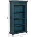Estantería librería de madera artesanal 100 Estantería librería de madera artesanal 100 Azul