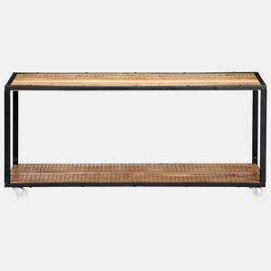 Mesa de Centro, Mesa baixa, 90x50x40 cm madeira recuperada maciça