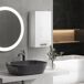 Armario de Pared MDF kleankin, hogar - baño Armario de Pared MDF kleankin, hogar - baño Blanco
