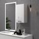 Armario de Pared MDF kleankin, hogar - baño Armario de Pared MDF kleankin, hogar - baño Blanco