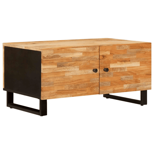 Mesa de Centro, Mesa baixa, Castanho 80 x 50 x 40 cm Madeira de manga maciça Mesa de Centro, Mesa baixa, Castanho 80 x 50 x 40 cm Madeira de manga maciça