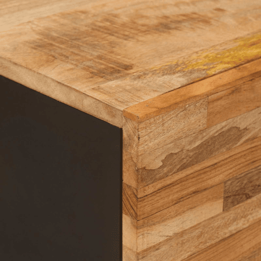 Mesa de Centro, Mesa baixa, Castanho 80 x 50 x 40 cm Madeira de manga maciça Mesa de Centro, Mesa baixa, Castanho 80 x 50 x 40 cm Madeira de manga maciça