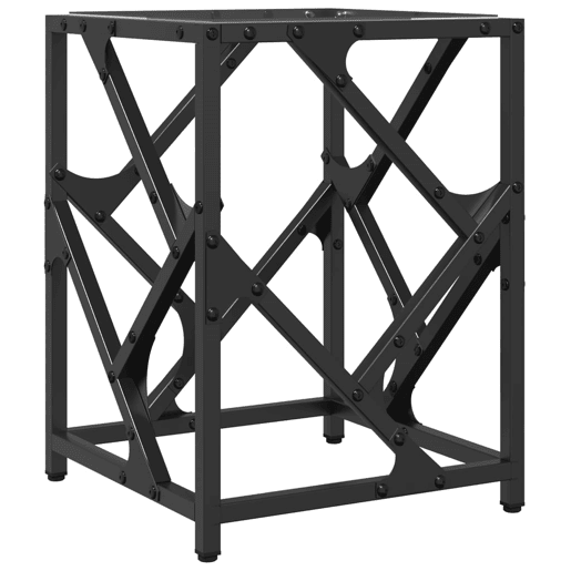 Mesa de Centro, Mesa baixa, c topo em vidro transparente 30x30x41 cm aço Mesa de Centro, Mesa baixa, c topo em vidro transparente 30x30x41 cm aço