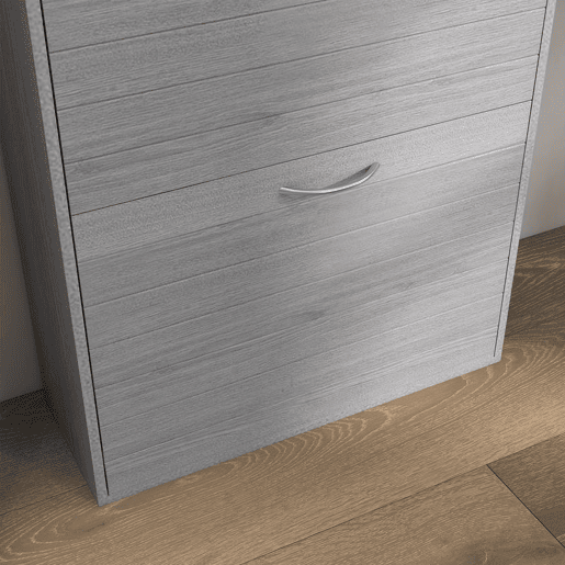 HOMCOM Sapateiro Estreito com 3 Portas Basculantes, Sapateira de Entrada com Prateleiras Ajustáveis para 12 Pares de Sapatos, para Corredor, Espaços Pequenos, Cinzento HOMCOM Sapateiro Estreito com 3 Portas Basculantes, Sapateira de Entrada com Prateleiras Ajustáveis para 12 Pares de Sapatos, para Corredor, Espaços Pequenos, Cinzento