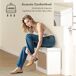 Banco Zapatero MDF, Lino Sintético HOMCOM Banco Zapatero MDF, Lino Sintético HOMCOM Blanco