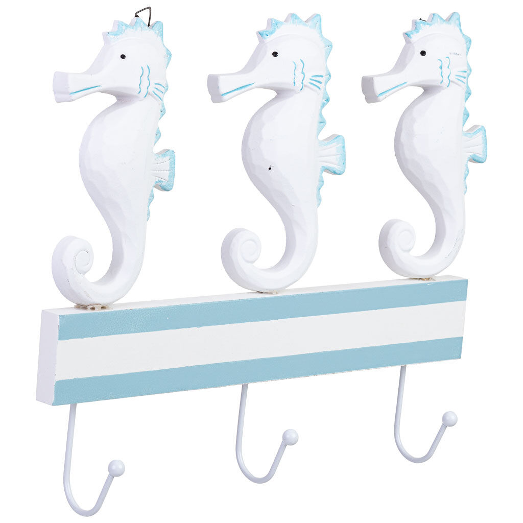 Percha de pared con 3 ganchos