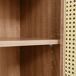 Aparador Rústico de Madera con 2 Puertas de Ratán Aparador Rústico de Madera con 2 Puertas de Ratán Madera