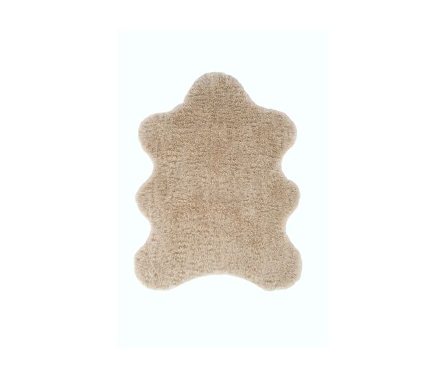 Alfombra 150x200 cm, naturaleza beige