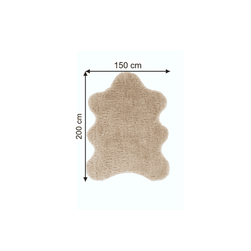 Tapete 150x200 cm, natureza bege Tapete 150x200 cm, natureza bege