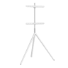 Suporte para televisão Vall» até 65 metal 137x89x47 cm - Branco pro.tec