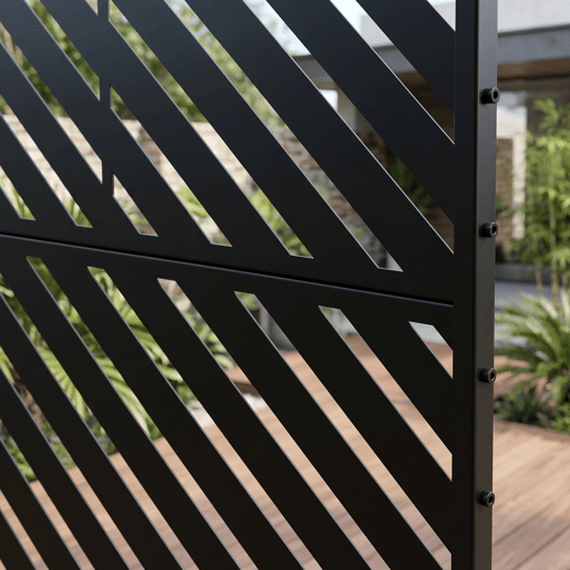 Parede divisória Kekan aço 180 x 120 cm preto casa.pro Parede divisória Kekan aço 180 x 120 cm preto casa.pro