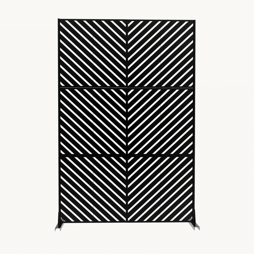 Parede divisória Kekan aço 180 x 120 cm preto casa.pro Parede divisória Kekan aço 180 x 120 cm preto casa.pro