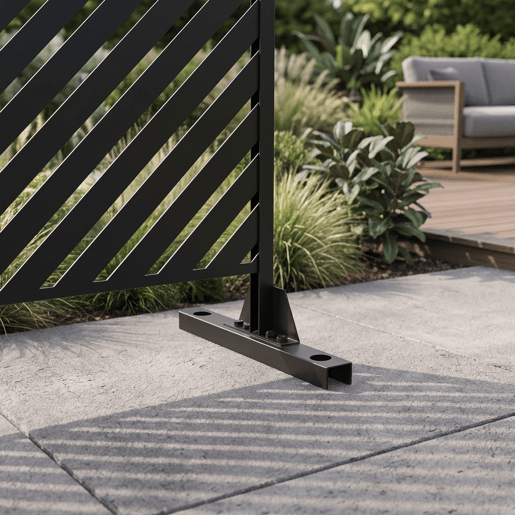 Parede divisória Kekan aço 180 x 90 cm preto casa.pro Parede divisória Kekan aço 180 x 90 cm preto casa.pro