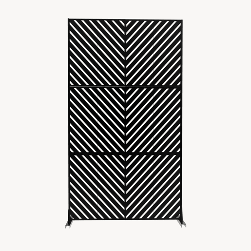 Parede divisória Kekan aço 180 x 90 cm preto casa.pro Parede divisória Kekan aço 180 x 90 cm preto casa.pro