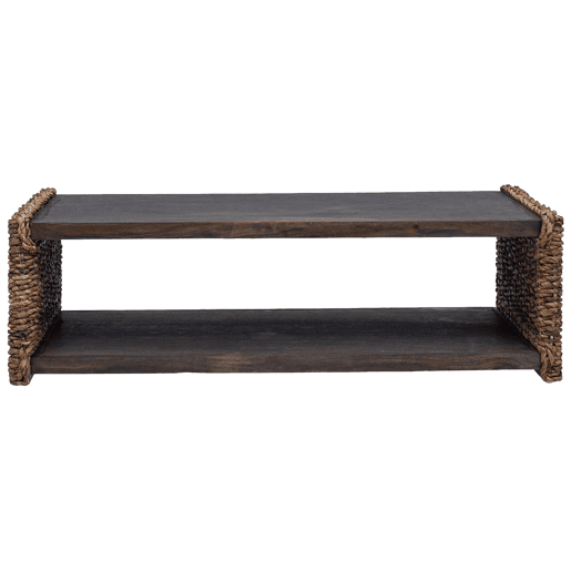 Mesa de Centro, Mesa baixa, Natural 110 x 55 x 35 cm Madeira de Mogno Sólida Mesa de Centro, Mesa baixa, Natural 110 x 55 x 35 cm Madeira de Mogno Sólida