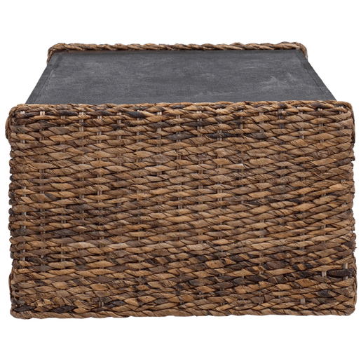 Mesa de Centro, Mesa baixa, Natural 110 x 55 x 35 cm Madeira de Mogno Sólida Mesa de Centro, Mesa baixa, Natural 110 x 55 x 35 cm Madeira de Mogno Sólida