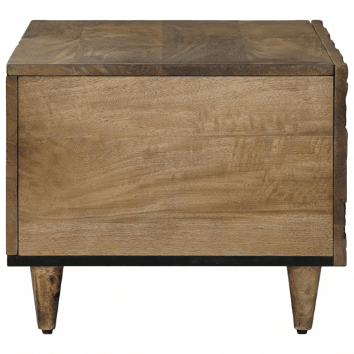 Mesa de Centro, Mesa baixa, Castanho 80 x 50 x 40 cm Madeira de manga maciça Mesa de Centro, Mesa baixa, Castanho 80 x 50 x 40 cm Madeira de manga maciça
