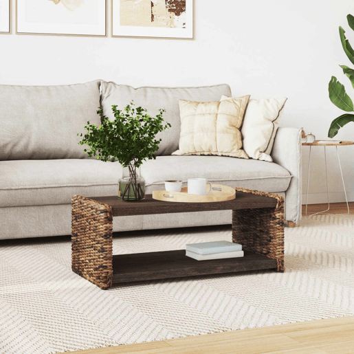 Mesa de Centro, Mesa baixa, Natural 90 x 45 x 35 cm Madeira de Mogno Sólida Mesa de Centro, Mesa baixa, Natural 90 x 45 x 35 cm Madeira de Mogno Sólida