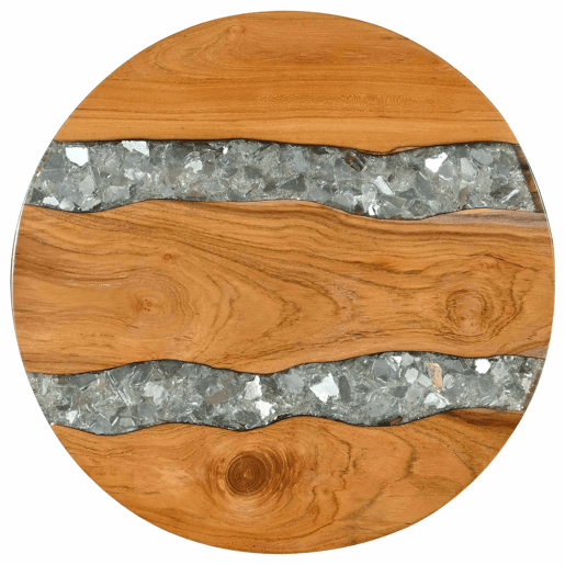 Mesa de Centro, Mesa baixa, Castanho 40 x 40 x 45 cm Madeira de Teca Sólida Mesa de Centro, Mesa baixa, Castanho 40 x 40 x 45 cm Madeira de Teca Sólida