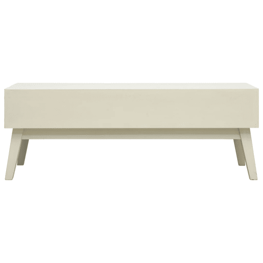 Mesa de Centro, Mesa baixa, 2 gavetas esculpidas 110x50x40 madeira cinzento Mesa de Centro, Mesa baixa, 2 gavetas esculpidas 110x50x40 madeira cinzento