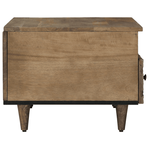 Mesa de Centro, Mesa baixa, Castanho 80 x 54 x 40 cm Madeira de manga maciça Mesa de Centro, Mesa baixa, Castanho 80 x 54 x 40 cm Madeira de manga maciça
