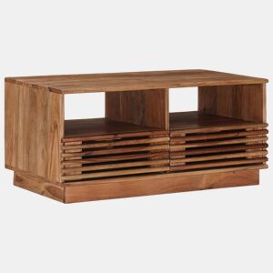 Mesa de Centro, Mesa baixa, com gaveta Natural 85 x 45,5 x 40 cm