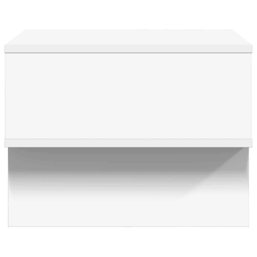 Mesa de Centro, Mesa baixa, Branco 48 x 46 x 35 cm Madeira processada Mesa de Centro, Mesa baixa, Branco 48 x 46 x 35 cm Madeira processada