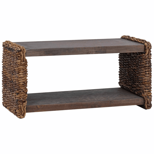 Mesa de Centro, Mesa baixa, Natural 70 x 35 x 35 cm Madeira de Mogno Sólida Mesa de Centro, Mesa baixa, Natural 70 x 35 x 35 cm Madeira de Mogno Sólida