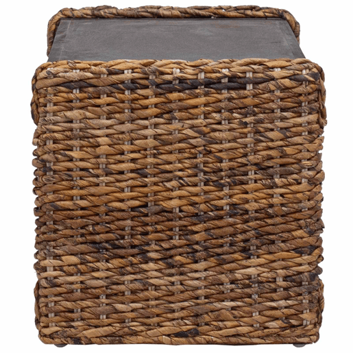 Mesa de Centro, Mesa baixa, Natural 70 x 35 x 35 cm Madeira de Mogno Sólida Mesa de Centro, Mesa baixa, Natural 70 x 35 x 35 cm Madeira de Mogno Sólida
