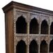 Estantería de madera acabado artesanal Estantería de madera acabado artesanal Marrón