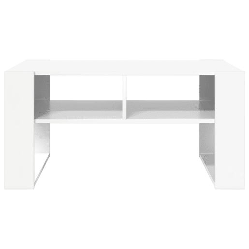 Mesa de Centro, Mesa baixa, Branco 92 x 53 x 45 cm Madeira processada