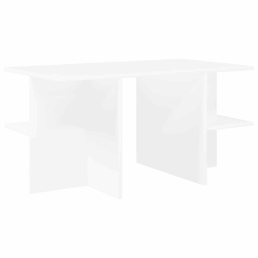 Mesa de Centro, Mesa baixa, Branco 87 x 50 x 45 cm Madeira engenheirada Mesa de Centro, Mesa baixa, Branco 87 x 50 x 45 cm Madeira engenheirada