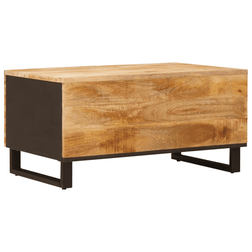 Mesa de Centro, Mesa baixa, Castanho 80 x 50 x 40 cm Madeira de manga maciça