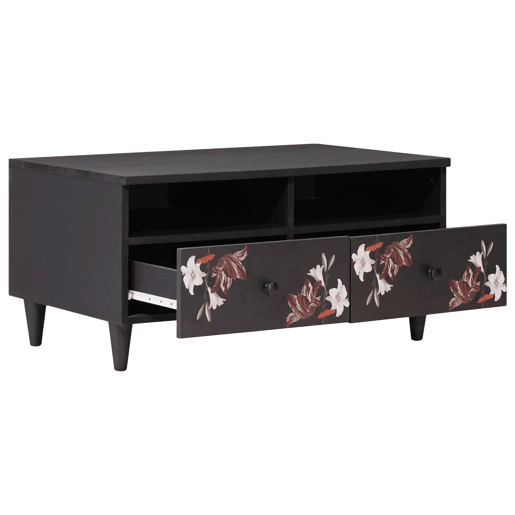 Mesa de Centro, Mesa baixa, com gaveta Multicolor 80 x 54 x 40 cm