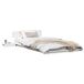 Estructura de cama individual para adultos 172x199 Estructura de cama individual para adultos 172x199 Blanco