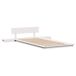 Estructura de cama individual para adultos 172x199 Estructura de cama individual para adultos 172x199 Blanco