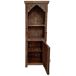 Estantería librería de madera acabado artesanal Estantería librería de madera acabado artesanal Marrón