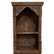 Estantería librería de madera acabado artesanal Estantería librería de madera acabado artesanal Marrón