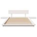 Estructura de cama individual para adultos 182x209 Estructura de cama individual para adultos 182x209 Blanco