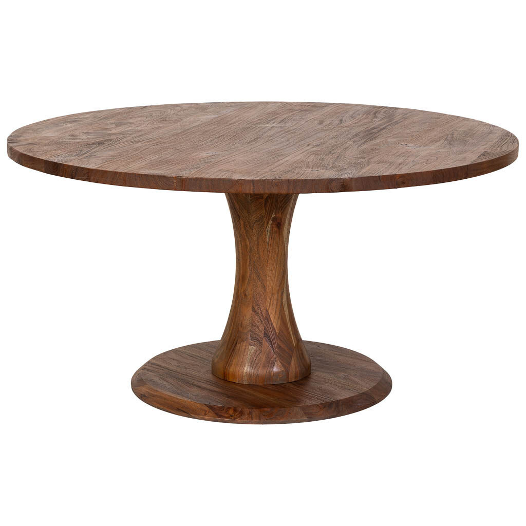 Mesa de comedor de madera 150x150