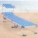 Aktive - Pack 2 tumbonas playa plegables aluminio con parasol Aktive - Pack 2 tumbonas playa plegables aluminio con parasol Azul