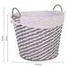 Cesta de almacenamiento Cesta de almacenamiento Gris