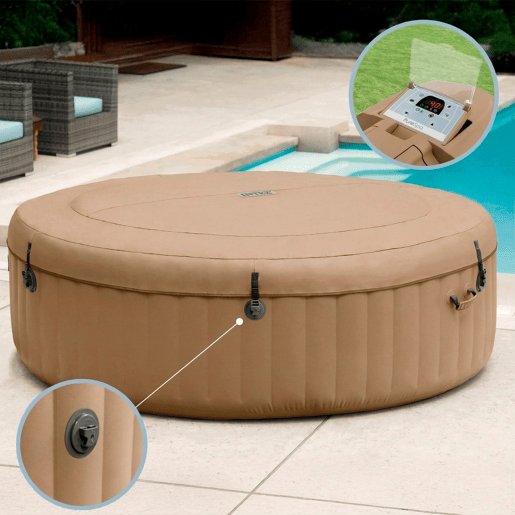 INTEX Spa insuflável de massagem com bolhas Sahara para 4 pessoas