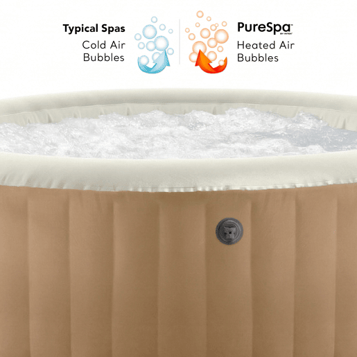 INTEX Spa insuflável de massagem com bolhas Sahara para 4 pessoas
