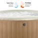 INTEX - Spa hinchable Bubble Massage Sahara INTEX - Spa hinchable Bubble Massage Sahara Beige