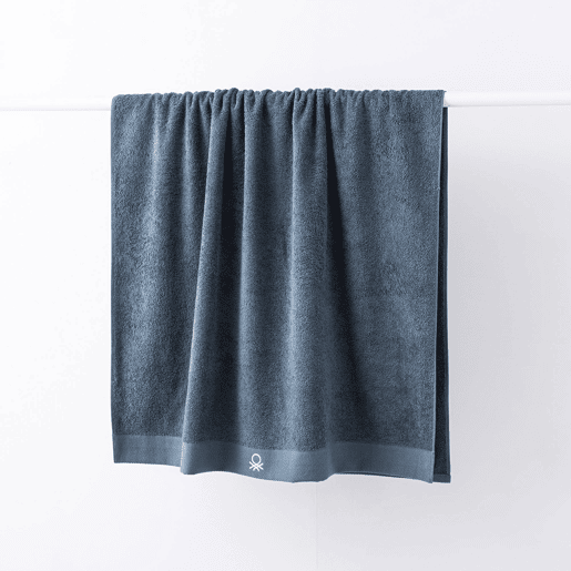 Toalha de Banho 90x150cm 100% Algodão 450GSM em Cinza Escuro - Suave, Absorvente e de Secagem Rápida CORE Benetton Toalha de Banho 90x150cm 100% Algodão 450GSM em Cinza Escuro - Suave, Absorvente e de Secagem Rápida CORE Benetton